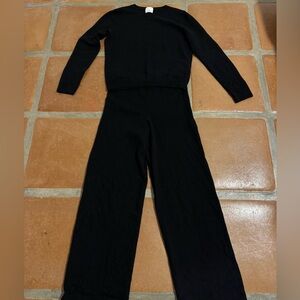 H&M Fine Knit Cashmere Lounge Set. Petite. XS. Inseam 25.